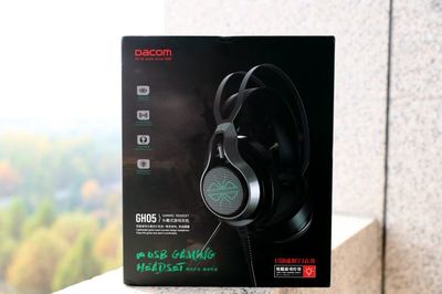 Dacom GH05頭戴式游戲耳機(jī)深度體驗(yàn) 雙十一電競(jìng)音質(zhì)不選它就虧了